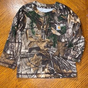 Boys carhartt size 12 months long sleeve